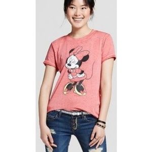 Disney Tops - Women's Disney Minnie Mouse Wink Graphic T-Shirt M Disney Tops - Women's Disney Minnie Mouse Wink Graphic T-Shirt M